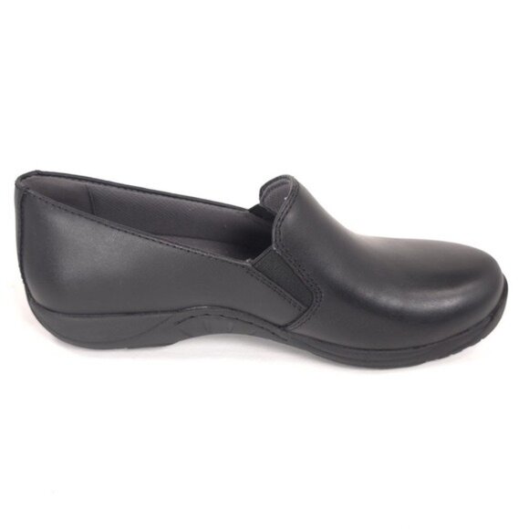 NWB Dansko Women's Nora Slip On Black Leather Loafers Size 38 Black 1956020202 - Picture 7 of 13